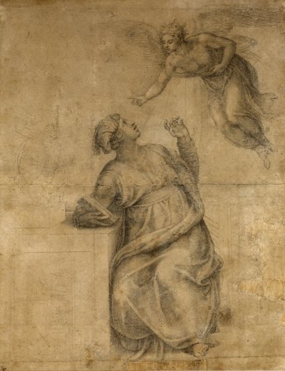 Annunciation to the Virgin by Michelangelo Buonarroti